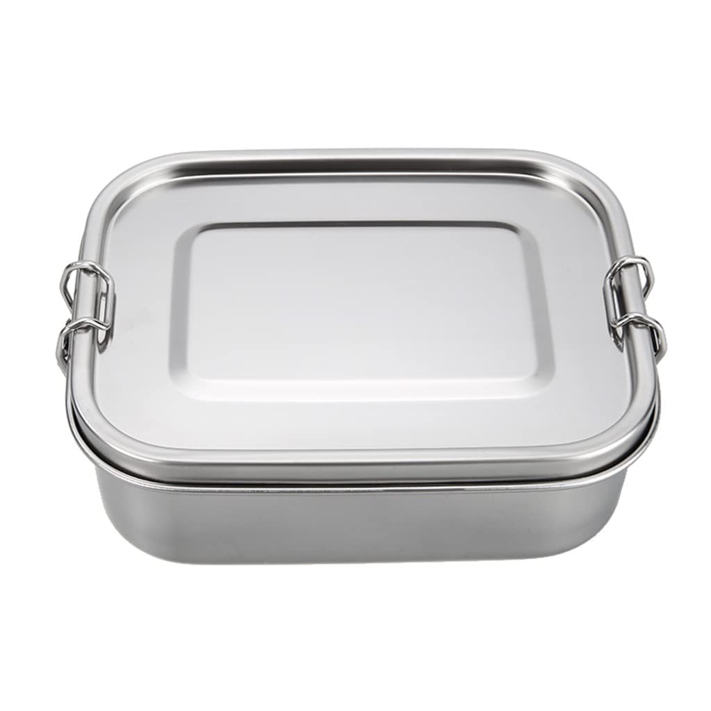 Stainless Steel Lunch Box - Insulated Metal Food Container for Snacks, Fruits & Meal Prep | BPA-Free, Leak-Proof | Perfect for Office, School, Picnics & Travel (Color A)