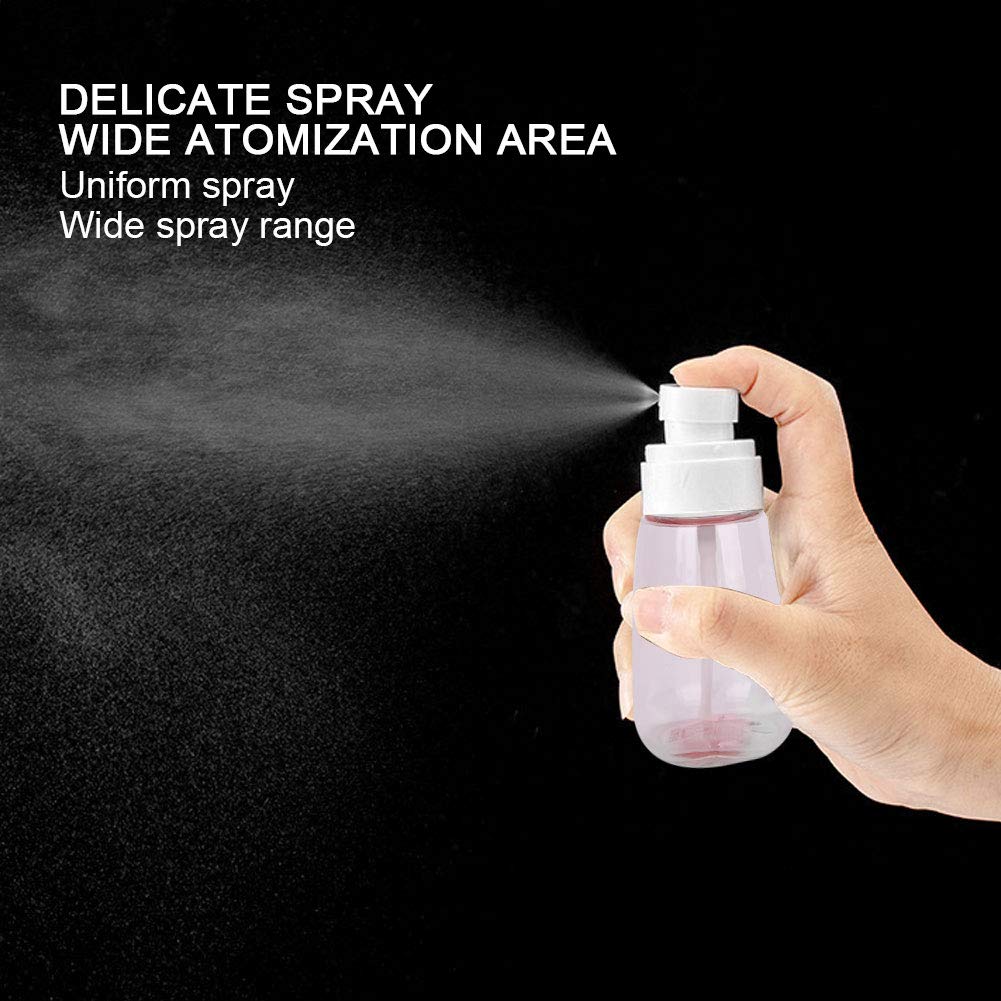 PP Travel Spray Bottle - Refillable Small & Light Mist Sprayer for Perfume, Essential Oils & Liquids (Pink) | Perfect for Travel, Gym, Home & Office Use