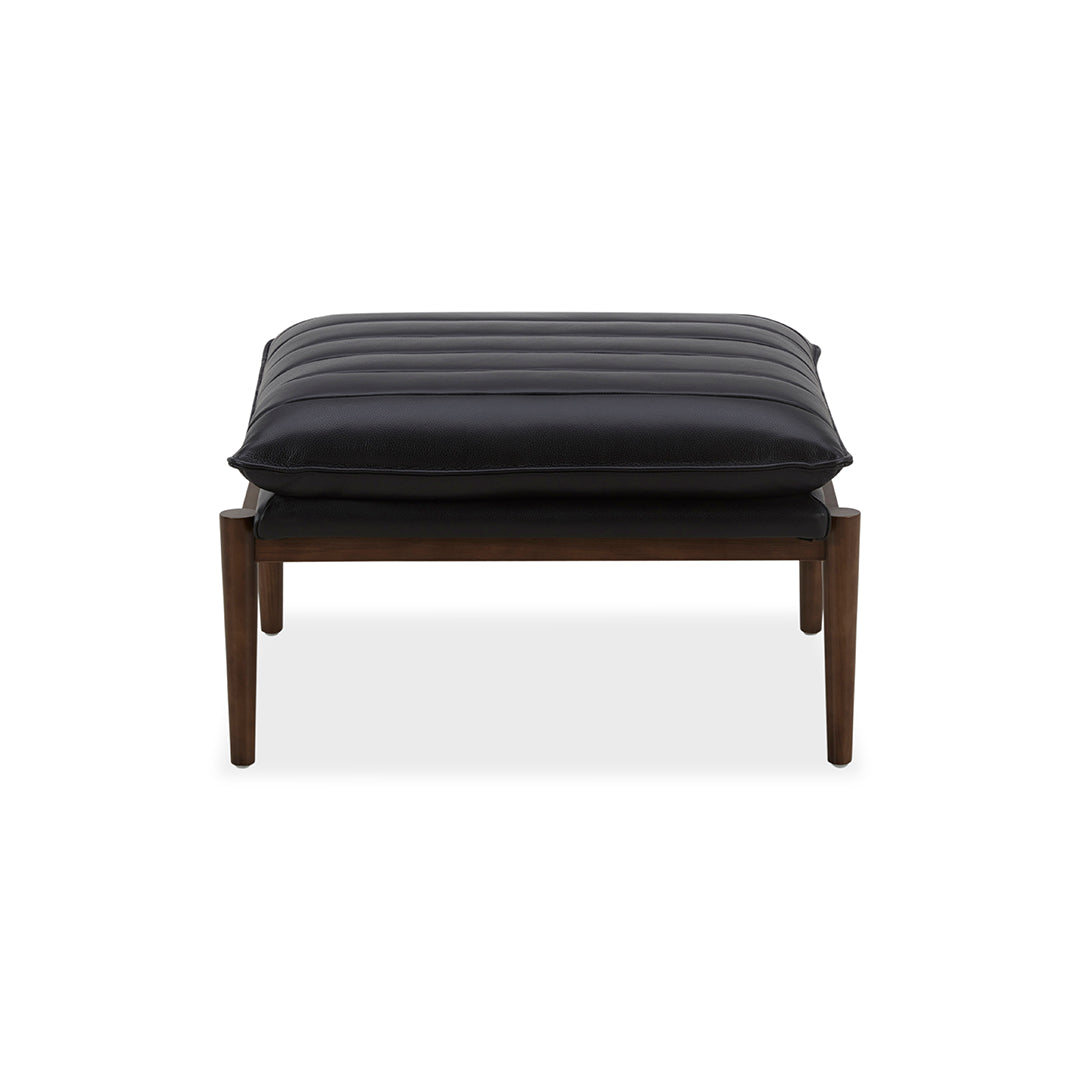 Flo Accent Ottoman - Modern Round Storage Footrest Pouf with Removable Cover, Perfect for Living Room, Bedroom & Nursery - Stylish Home Decor & Extra Seating Solution