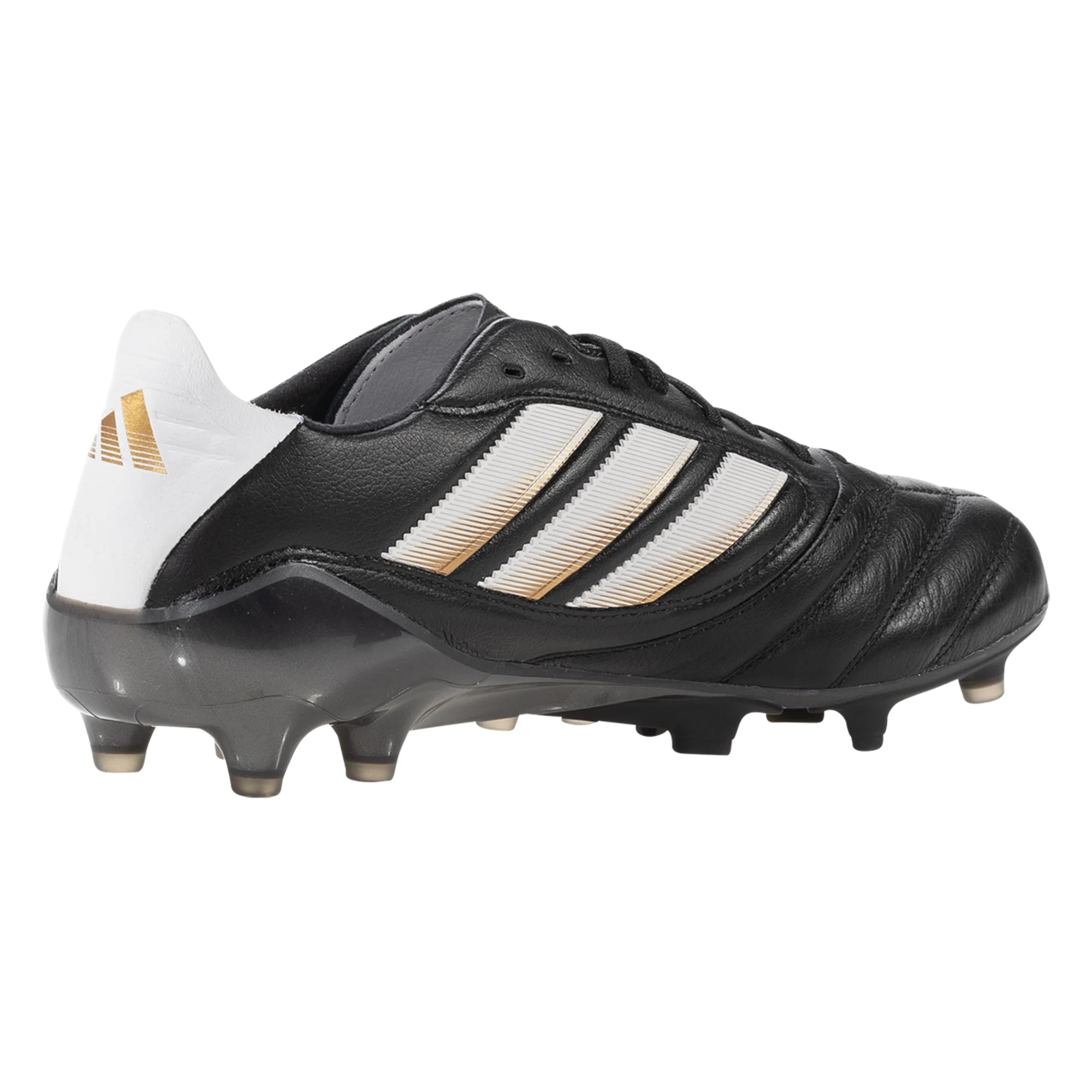 Adidas Copa Icon II FG/AG Soccer Cleats for Men - Black/White/Metallic Gold Football Shoes with Enhanced Traction - Perfect for Firm Ground & Artificial Turf Matches