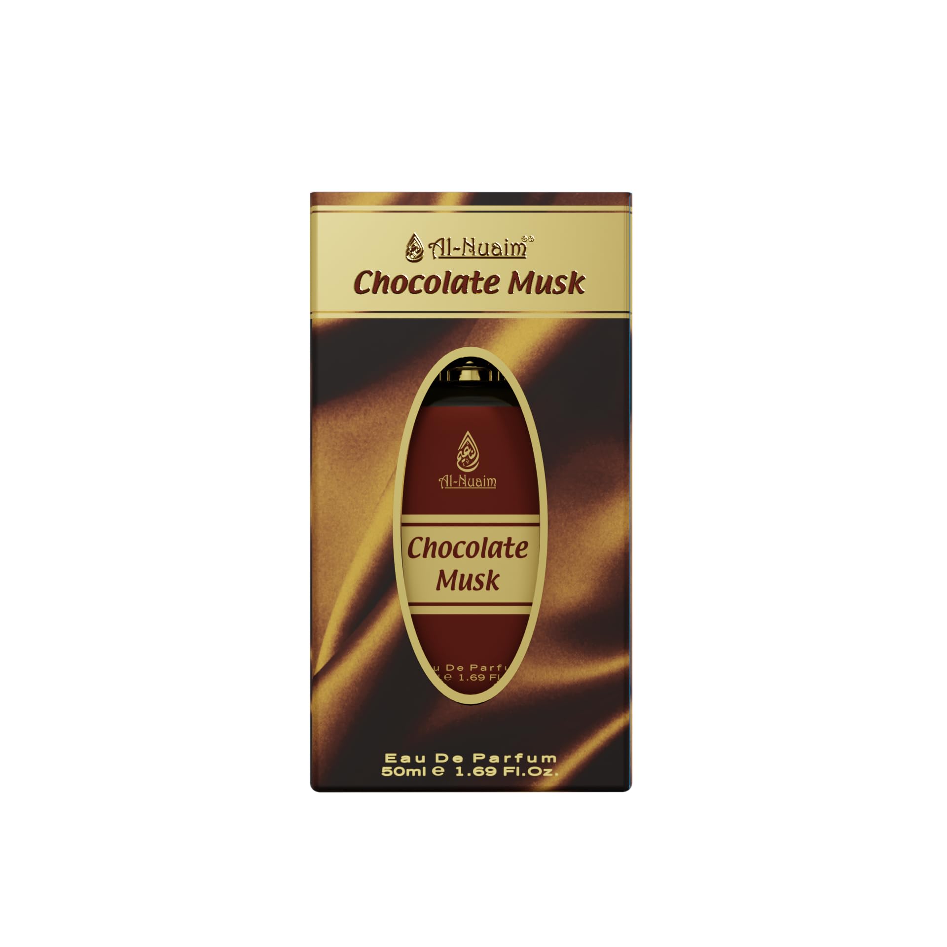 Premium Al-Nuaim Chocolate Musk Eau De Parfum for Men - Long Lasting Luxury Fragrance (50ml) | Perfect for Date Nights, Office Wear & Special Occasions