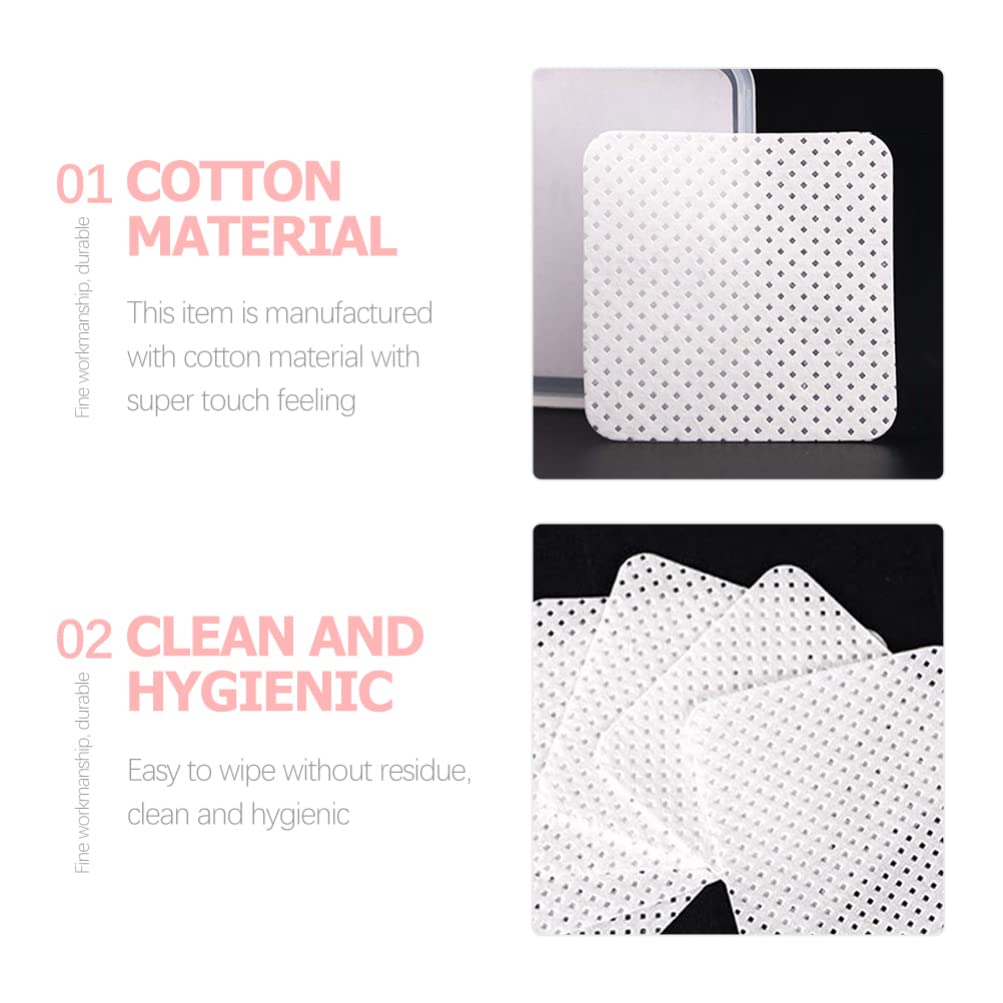 Beaupretty Professional Makeup Wipes & Eyelash Extension Cleanser - Gentle Glue Remover, Lint-Free Nail Pads & Polish Remover Wipes - Perfect for Lash Glue Cleaning & Extension Maintenance - Ideal for Salon, Spa & Home Use