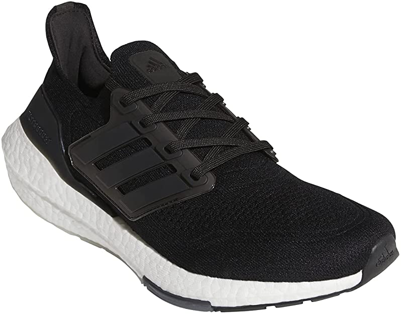 Adidas Ultraboost 21 Men's Running Shoes - Size 6 Black/White | Lightweight Cushioned Sneakers for Jogging, Gym Workouts & Daily Wear