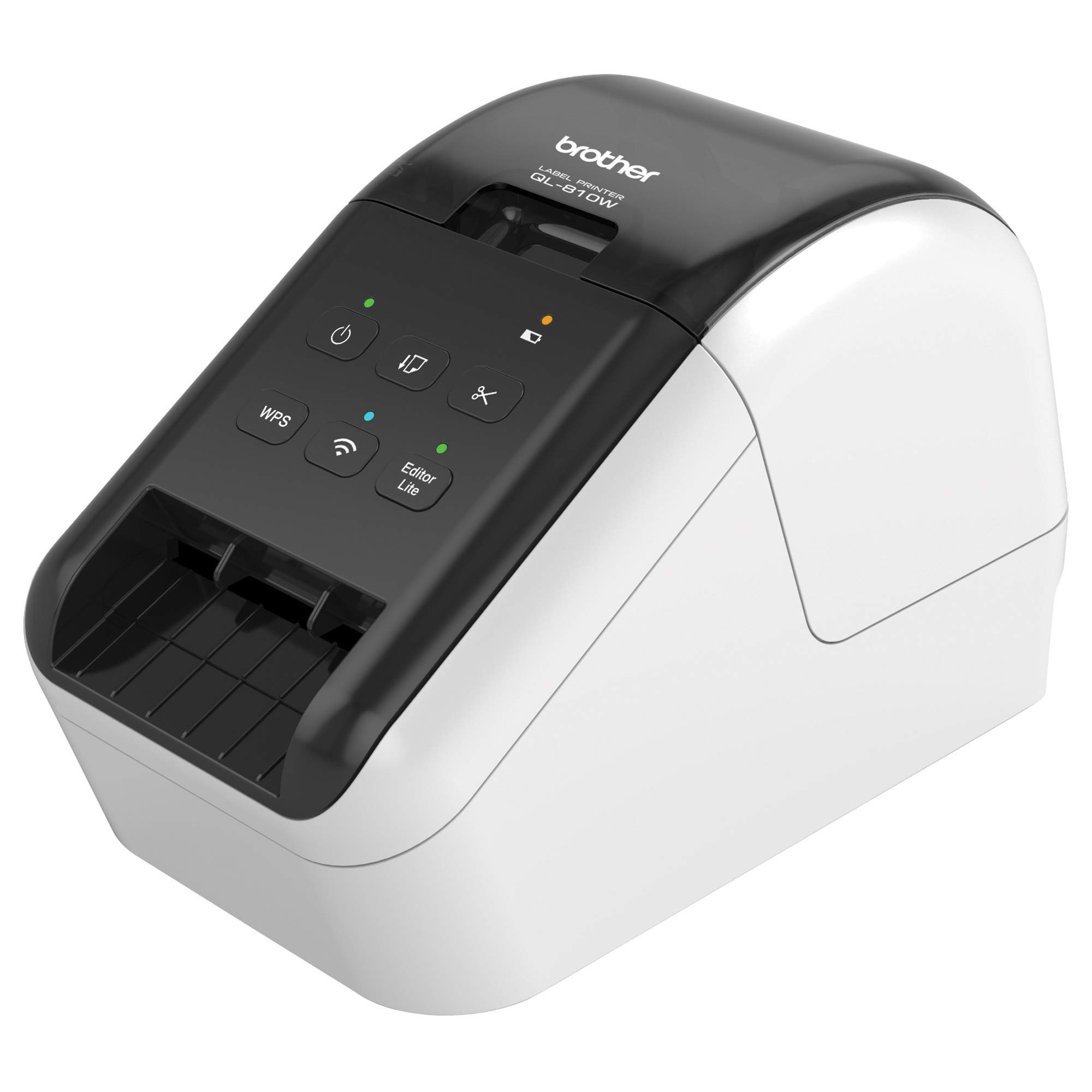 Brother QL-810W Ultra Fast Wireless Label Printer | High Speed Thermal Label Maker for Shipping, Barcodes & Organization | Renewed Premium White | Perfect for Small Business, Warehouse & Home Office Use