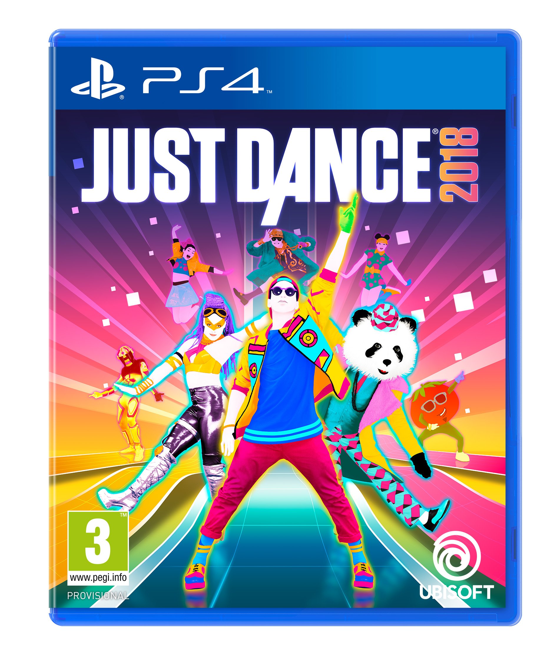 Just Dance 2018 for PlayStation 4 - Ubisoft Music & Dance Video Game - Fun Party & Family Entertainment Game for Kids & Adults