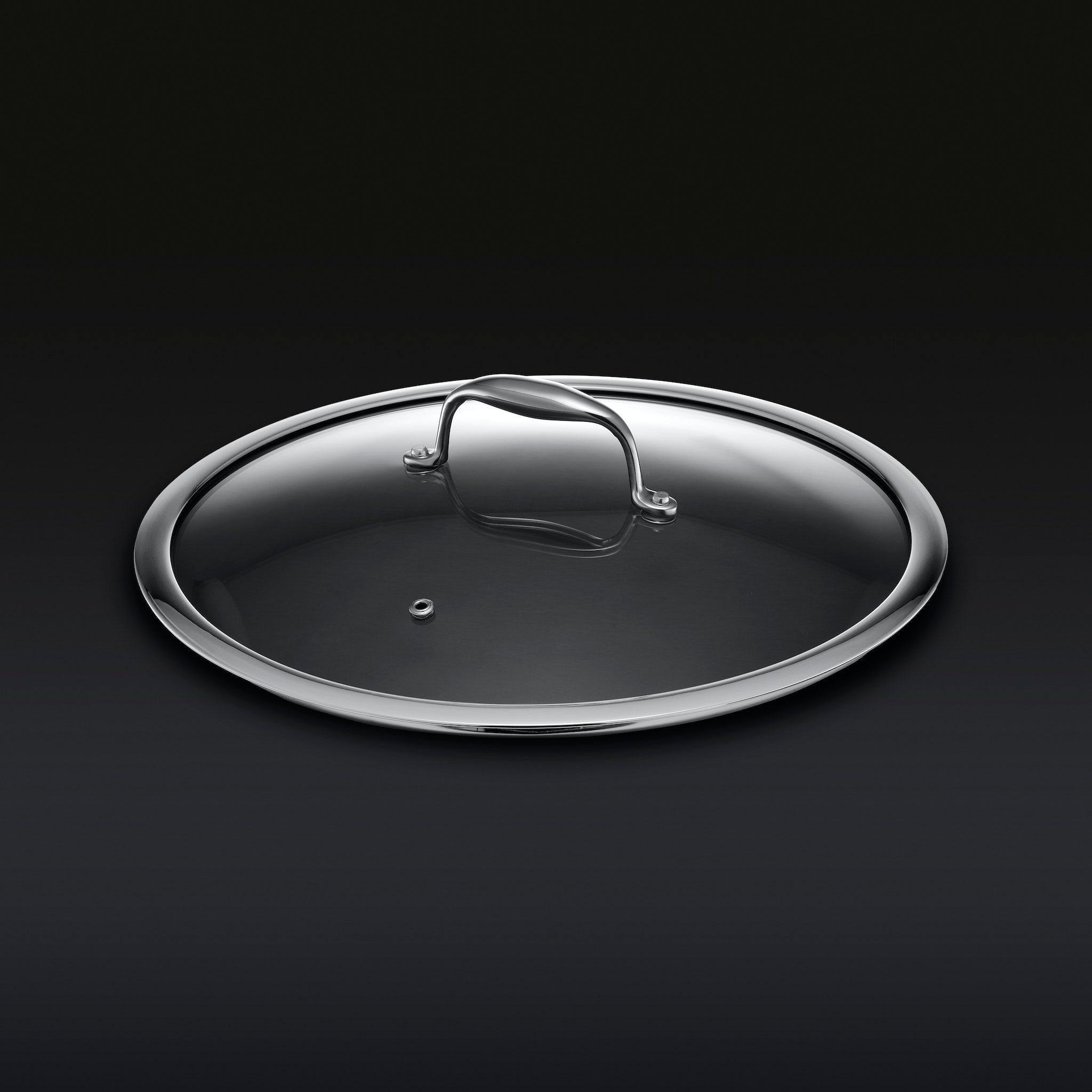 30cm Tempered Glass Lid - Shatterproof & Heat-Resistant for Stovetop Cooking, Baking & Food Storage - Perfect for Pots, Pans & Kitchen Use