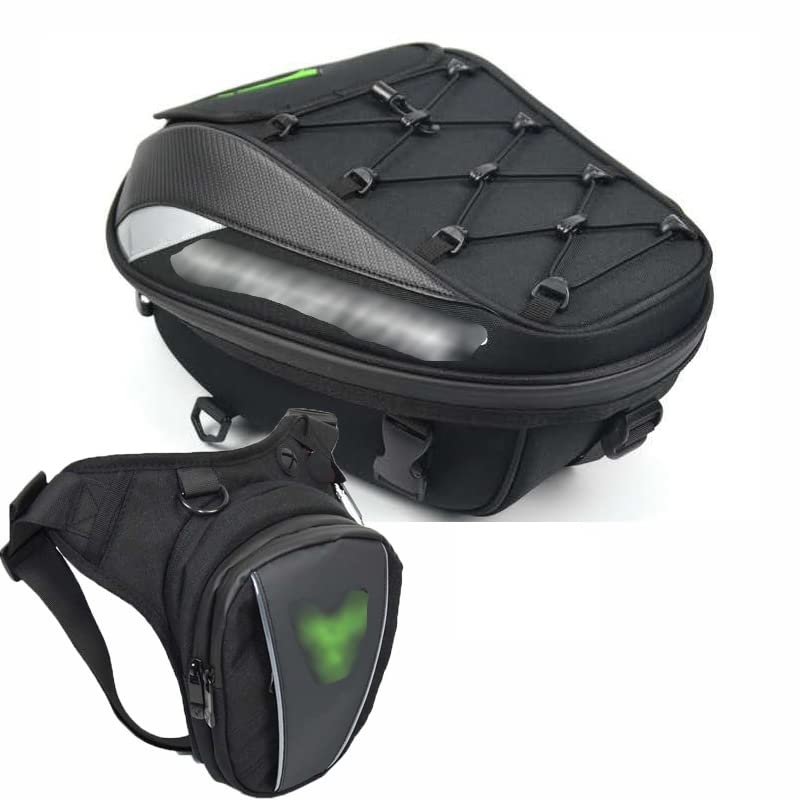 Waterproof Motorcycle Tail Bag - High Capacity Rear Seat Bag for Outdoor Riding, Travel & Commuting | Durable & Multifunctional Motorcycle Storage for Riders