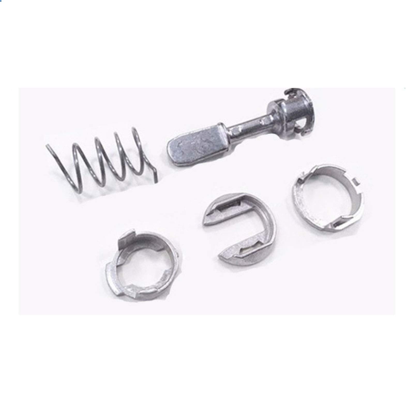 BIMUS WSF-Lock Repair Kit - 5pcs Replacement Door Lock Cylinder for VW Polo 9N 4/5 Door (Front Right & Left) - Fix Broken Car Locks & Improve Vehicle Security