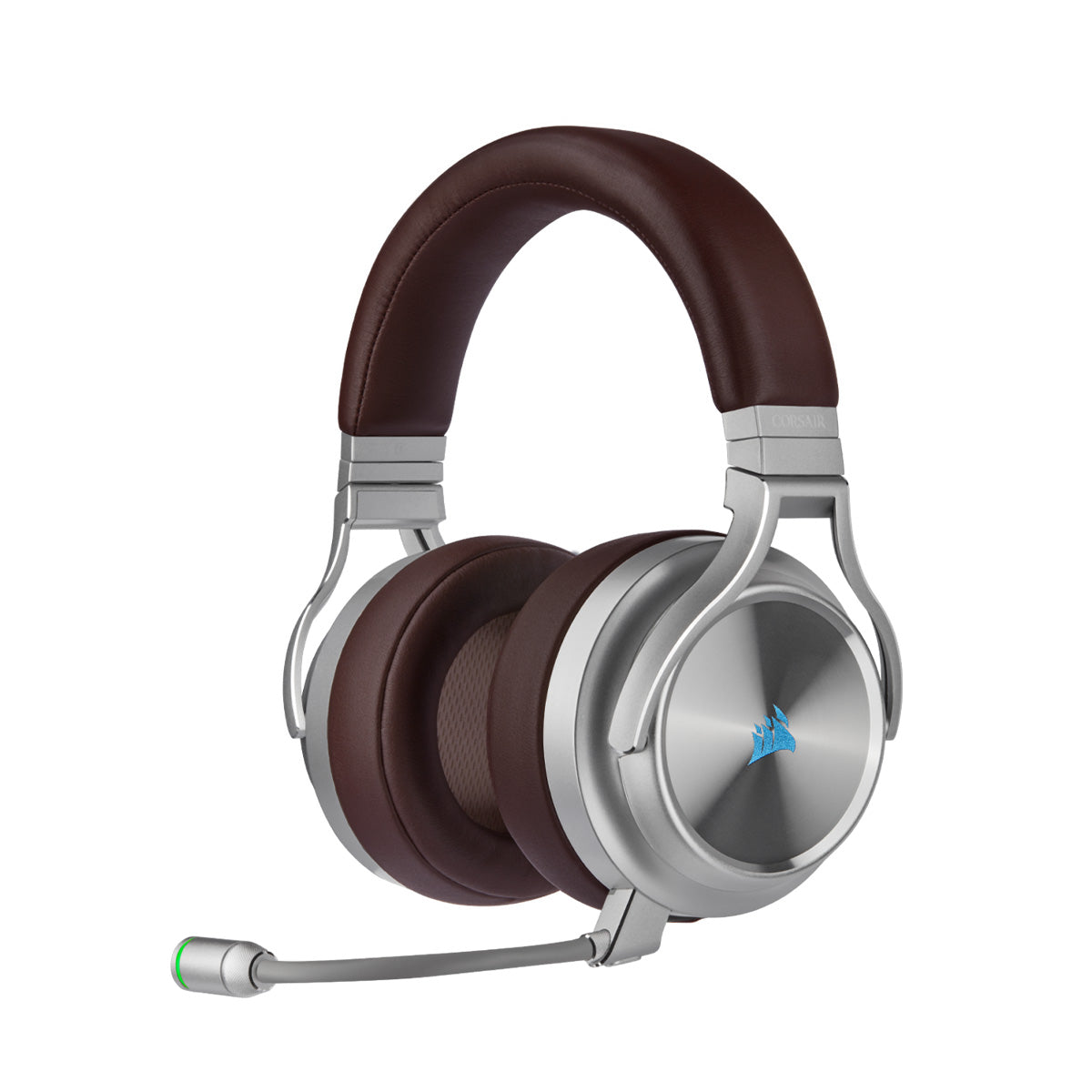 Corsair VIRTUOSO SE RGB Wireless Hi-Fi Gaming Headset with Noise Cancellation - Premium Sound for PC, PS5, Xbox - Perfect for Competitive Gaming & Streaming (Espresso Brown)
