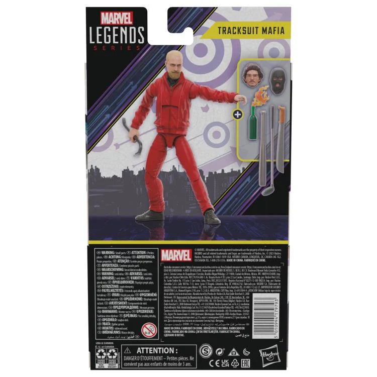 Hawkeye Marvel Legends Tracksuit Mafia Action Figure - Collectible 6-Inch Scale Toy for Display & Play | Perfect for Marvel Fans & Collectors