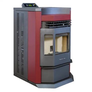 ComfortBilt HP22 N Pellet Stove - Burgundy Red, Efficient Heating for Home & Cabin, Eco-Friendly Wood Pellet Burner for Winter Warmth | Perfect for Living Rooms, Basements & Off-Grid Spaces