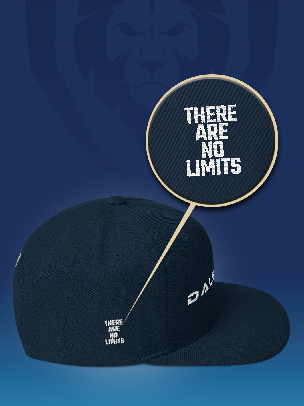 Dalstrong Snapback Hat with Front & Back Logo - Stylish & Adjustable Baseball Cap for Men & Women - Perfect for Casual Wear, Sports & Outdoor Activities