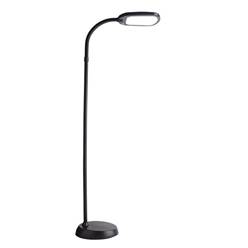 Apollo 52 Inch Adjustable Black Desk Lamp - Modern LED Office Lighting for Study, Reading & Workspace