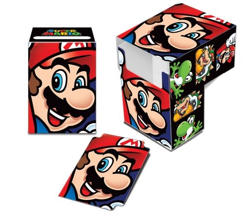 CoolCollectibles Super Mario Themed Deck Box for Trading Cards | Durable Storage for MTG, Pokemon & Yu-Gi-Oh | Perfect for Gamers & Collectors