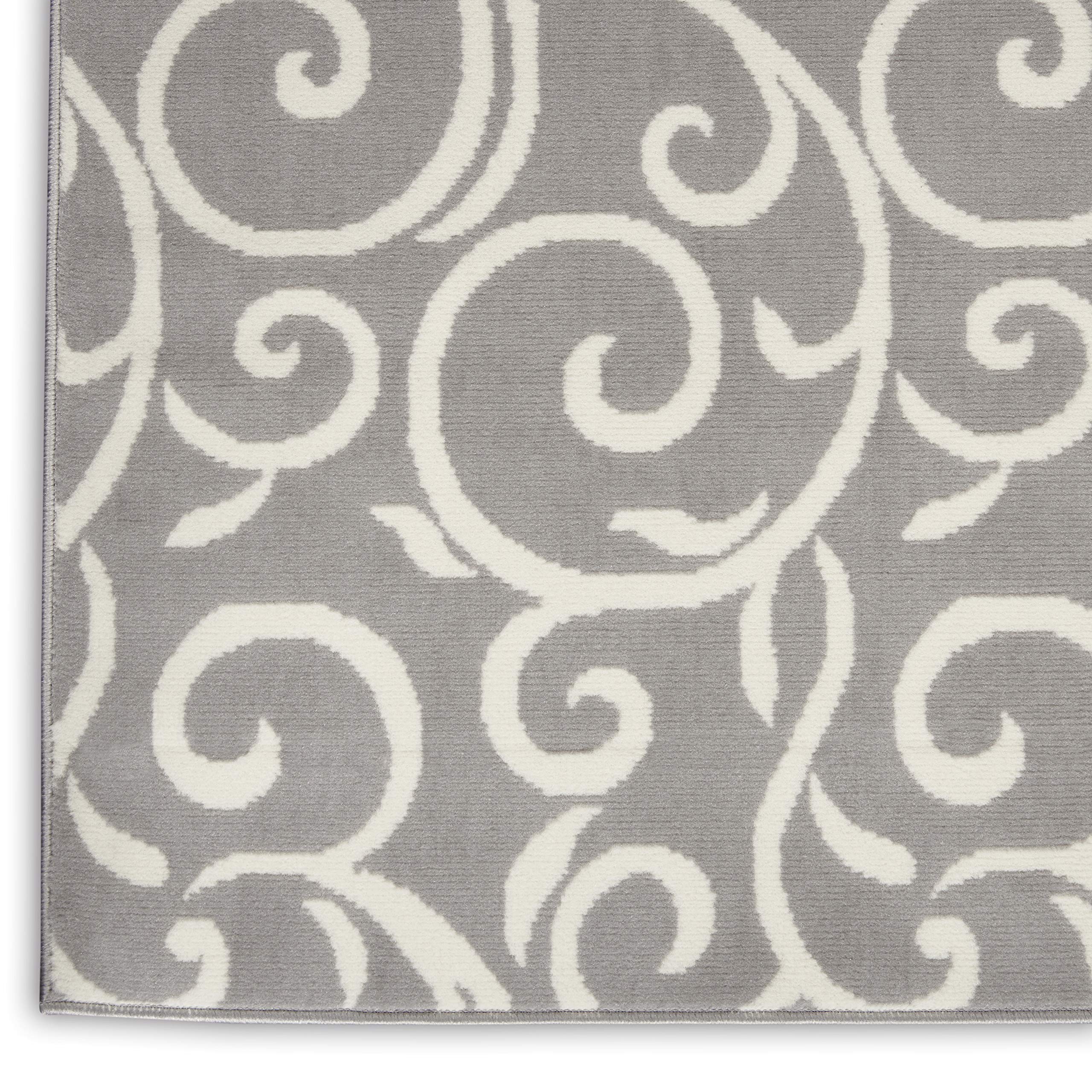 Nourison Grafix Bohemian Grey 5'3