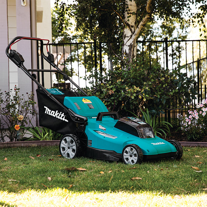Makita DLM538CT2 36V (18Vx2) LXT 21-Inch Cordless Lawn Mower with (5Ah x 2) Battery Kit - Perfect for Medium to Large Yards & Professional Landscaping