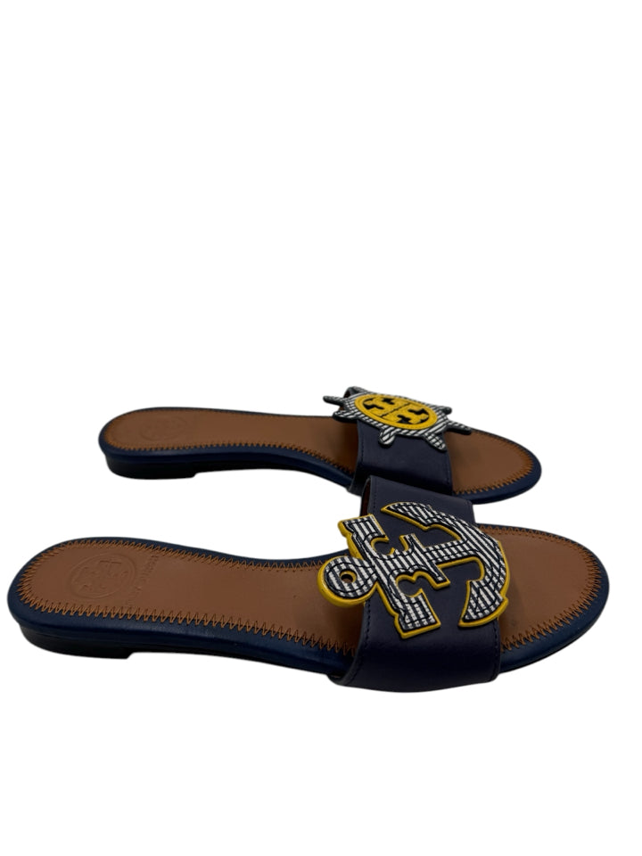 Tory Burch Everly 55mm Slide Sandals - Size 6 | Women's Comfortable Summer Slides | Perfect for Beach, Poolside & Casual Outings