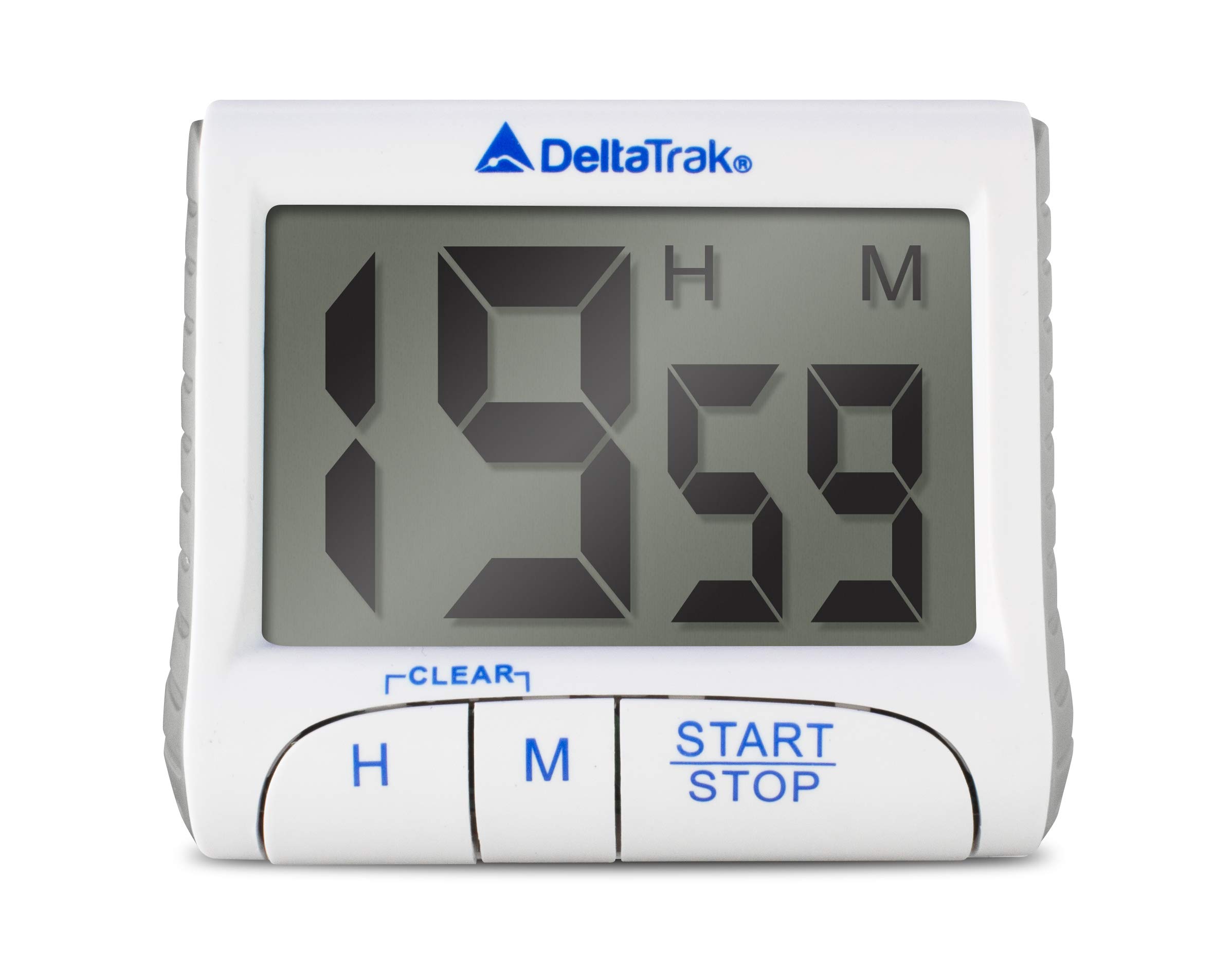DeltaTrak 50049 FlashCheck Digital Count-Up/Count-Down Timer - Perfect for Cooking, Lab Experiments, and Classroom Activities