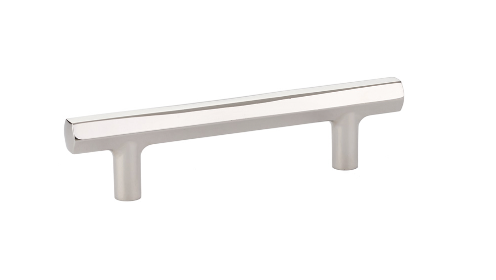 Modern Geometric Polished Nickel Cabinet Knobs and Drawer Pulls - Sleek Hardware for Kitchen, Bathroom & Furniture Upgrade - Perfect for Home Renovation and DIY Projects