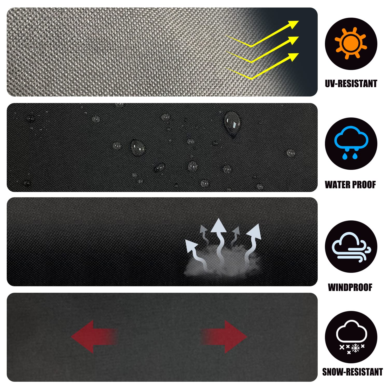 Heavy Duty Grill Cover for Blackstone 22