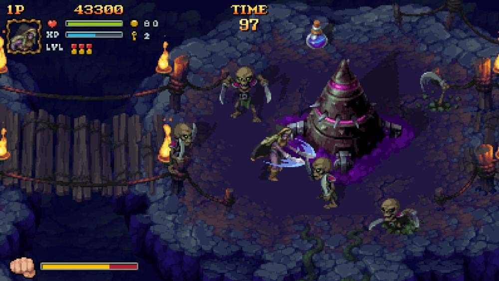 Battle Axe - Action-Adventure Game for PS4 | Hack & Slash Combat, Retro Graphics | Perfect for Fans of Classic Arcade Games