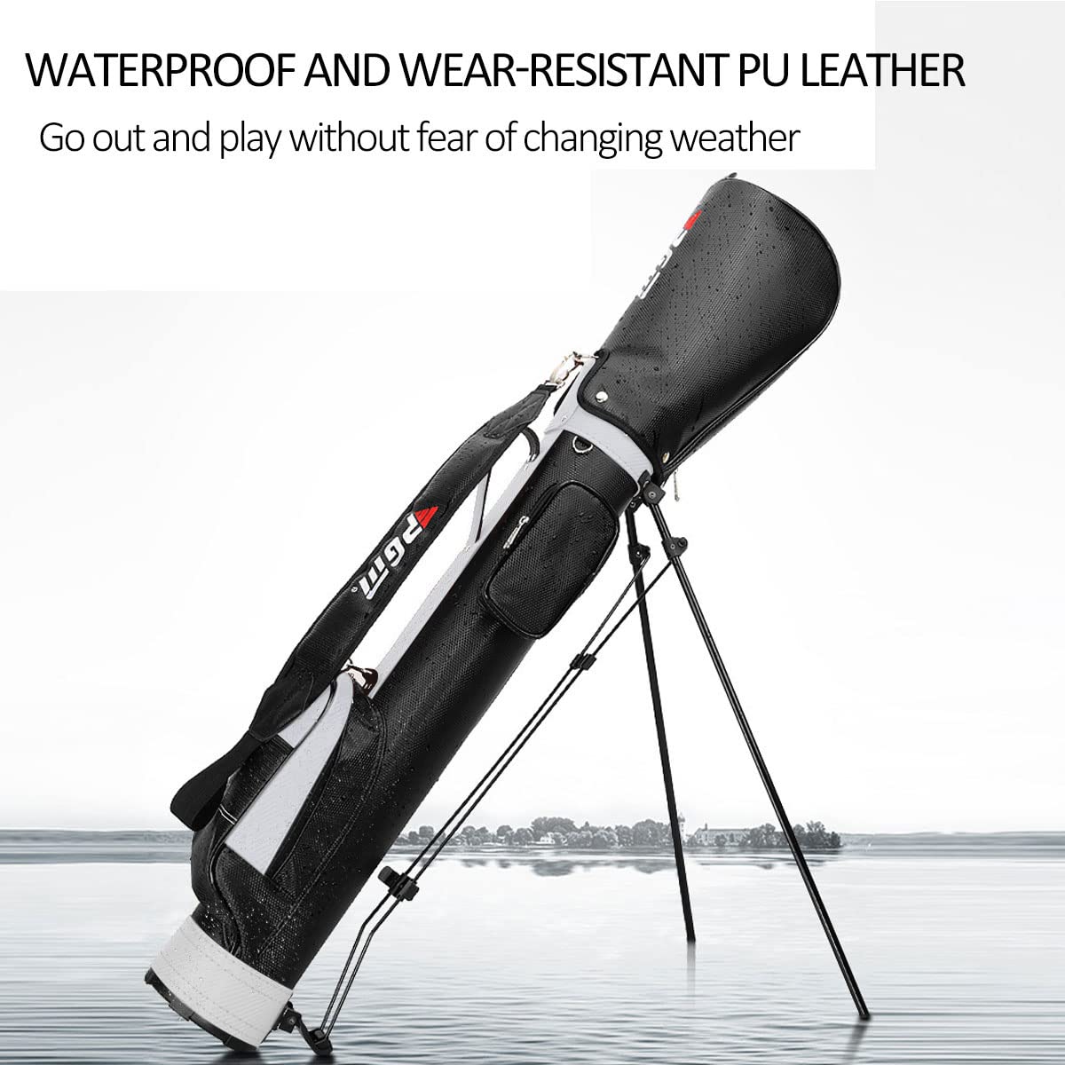 **Lightweight Waterproof Golf Stand Bag for Men & Women - Durable & Easy Carry Sunday Golf Bag for Course & Travel - Perfect for Weekend Golfers & Frequent Travelers**