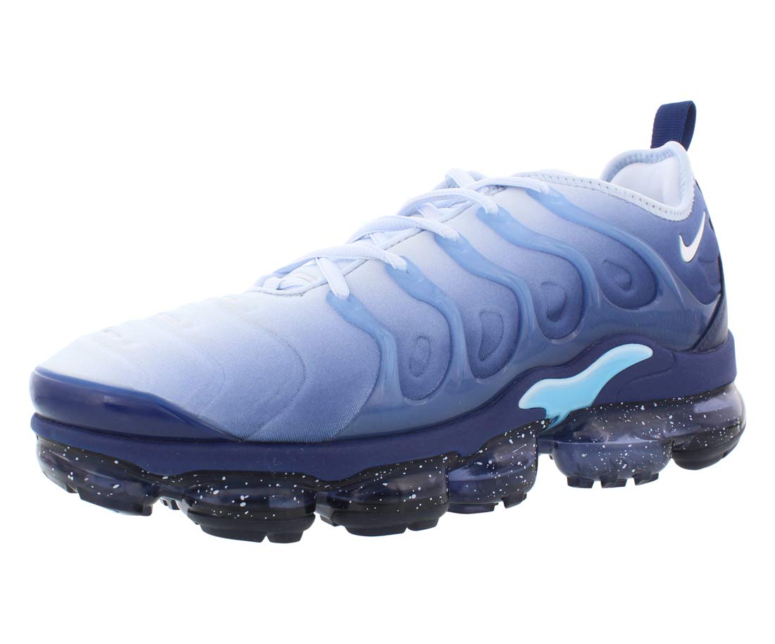 Nike Air VaporMax Plus Men's Running Shoes - CK1411-400 Blue Size 10.5 | Lightweight Cushioned Sneakers for Jogging, Gym & Everyday Wear