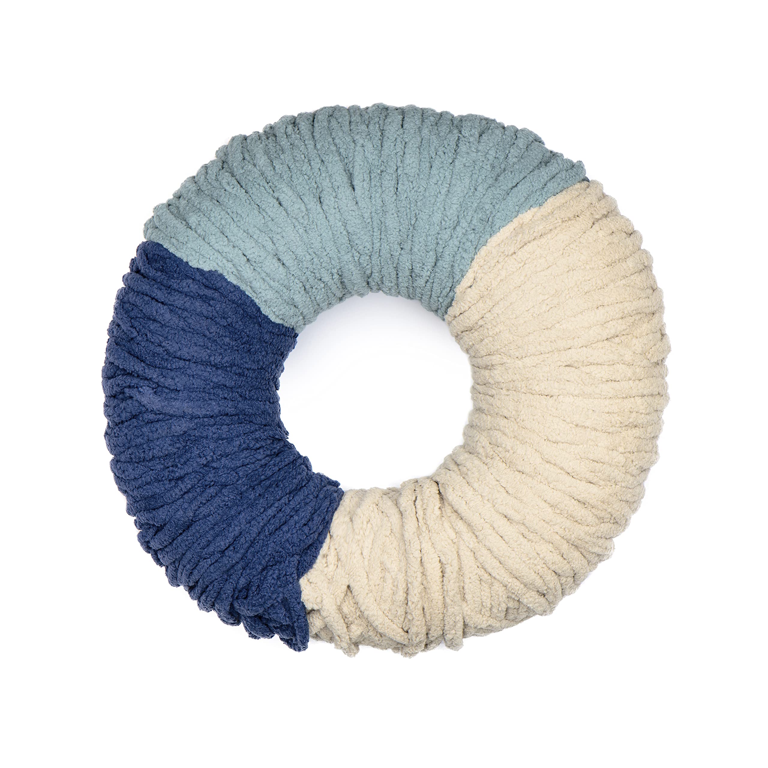 Bernat Blanket O'GO Yarn - Super Bulky (6) Chunky Knitting Yarn, Alpine White - Perfect for Cozy Blankets, Scarves & Winter Crafts