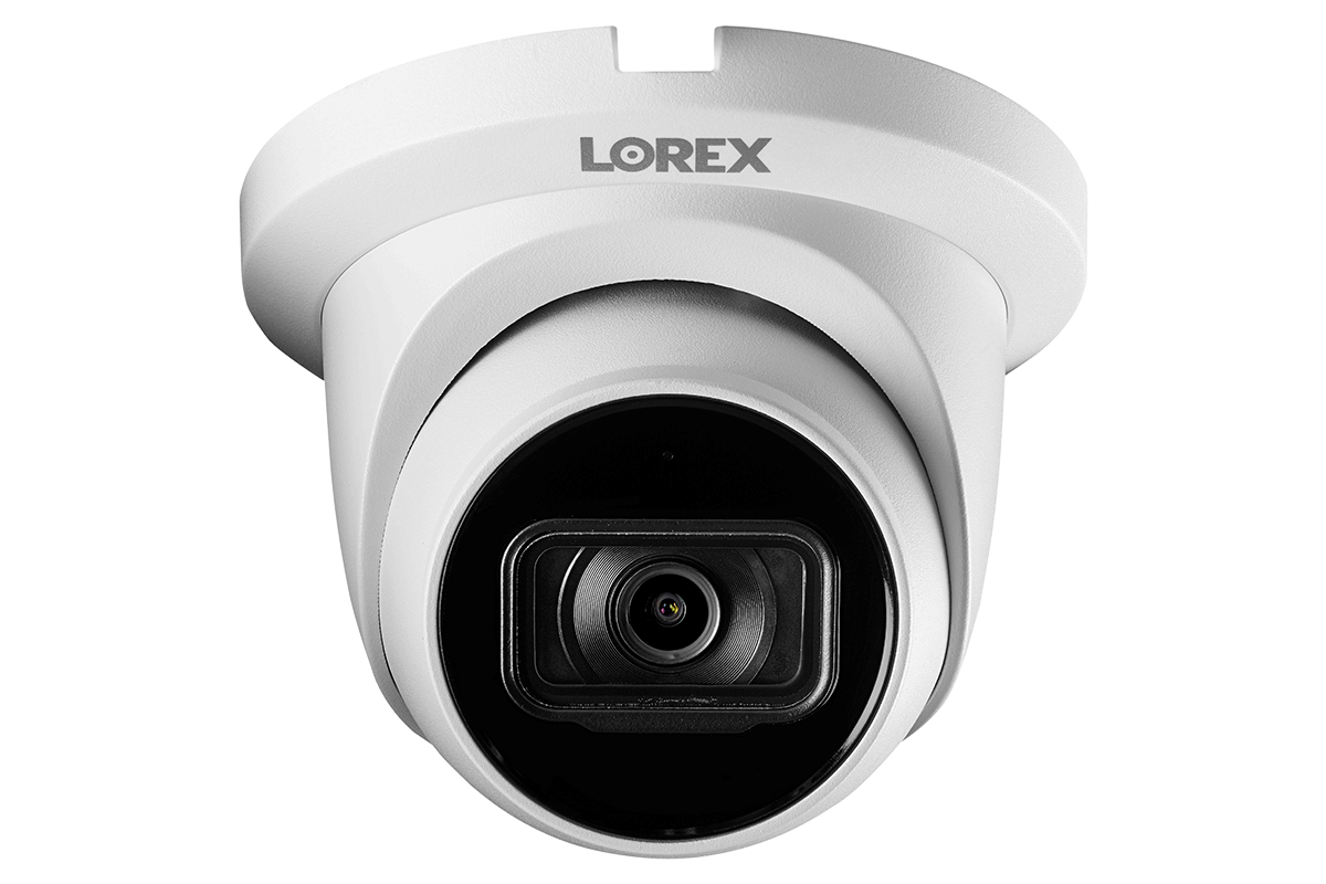 Lorex 4K 32 Channel Night Vision NVR Security System with 3 Smart IP Dome Cameras - 30FPS Real-Time Recording & Two-Way Audio for Home & Business Surveillance