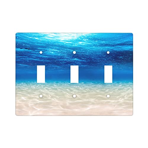 Ocean Blue Sea Wall Plate
