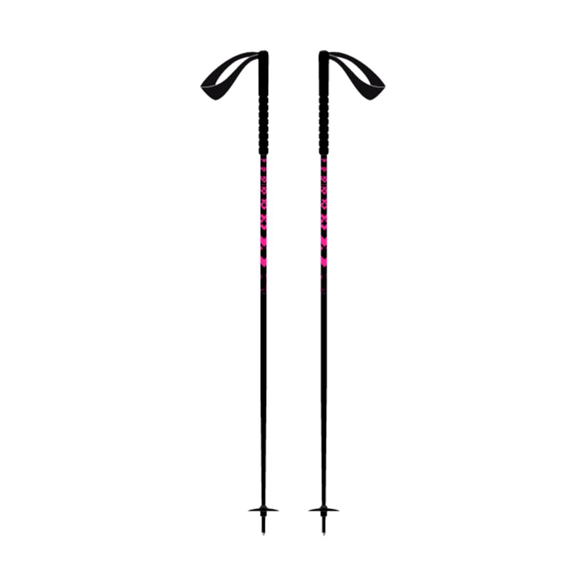 Black Crows Oxus Ski Poles 2024 - Lightweight Aluminum Alloy Adjustable Ski Poles for Men & Women - Perfect for Downhill, Freeride & Backcountry Skiing