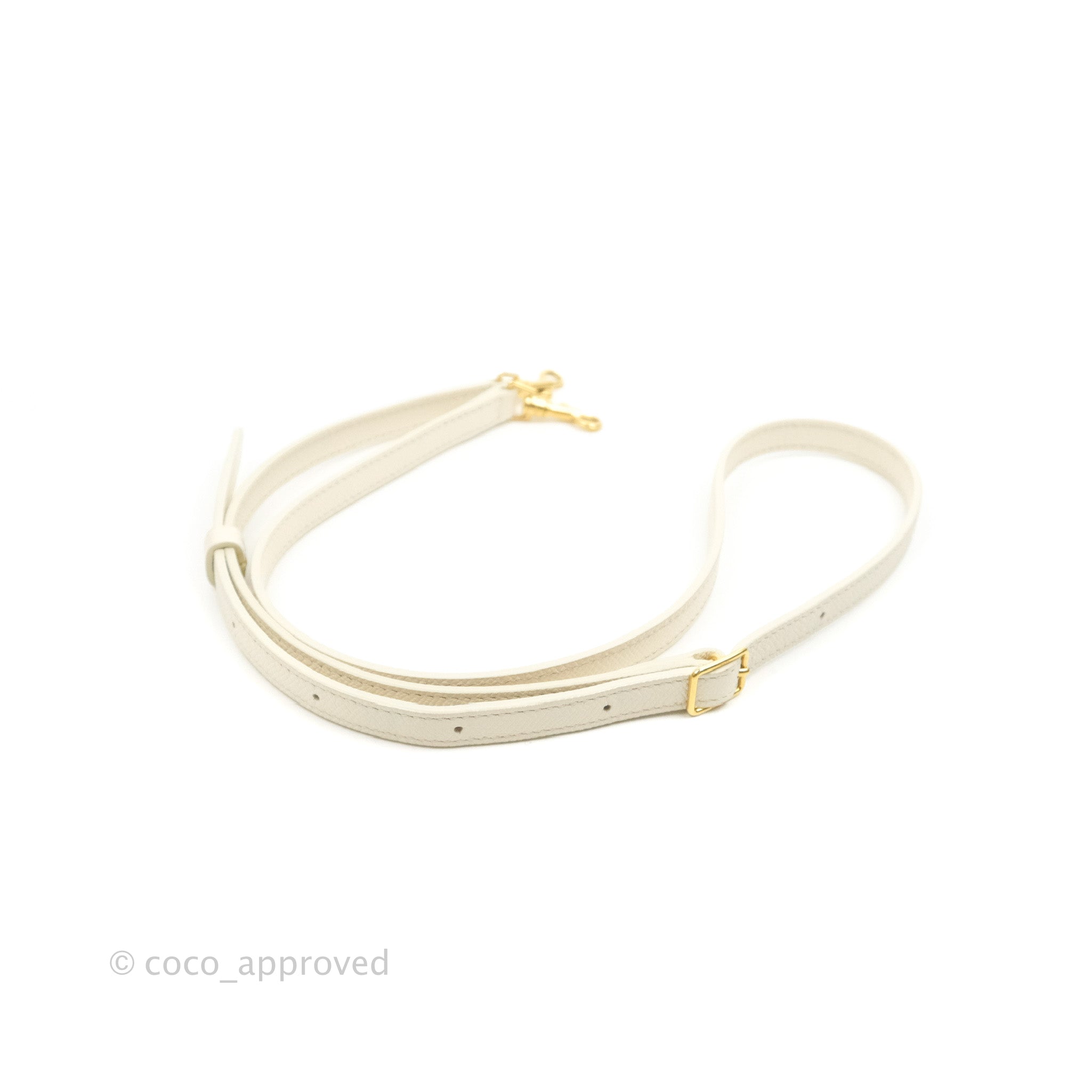 Celine Pico Belt Bag in White Grained Calfskin with Gold Hardware - Perfect for Everyday Use, Travel & Fashion Accessories