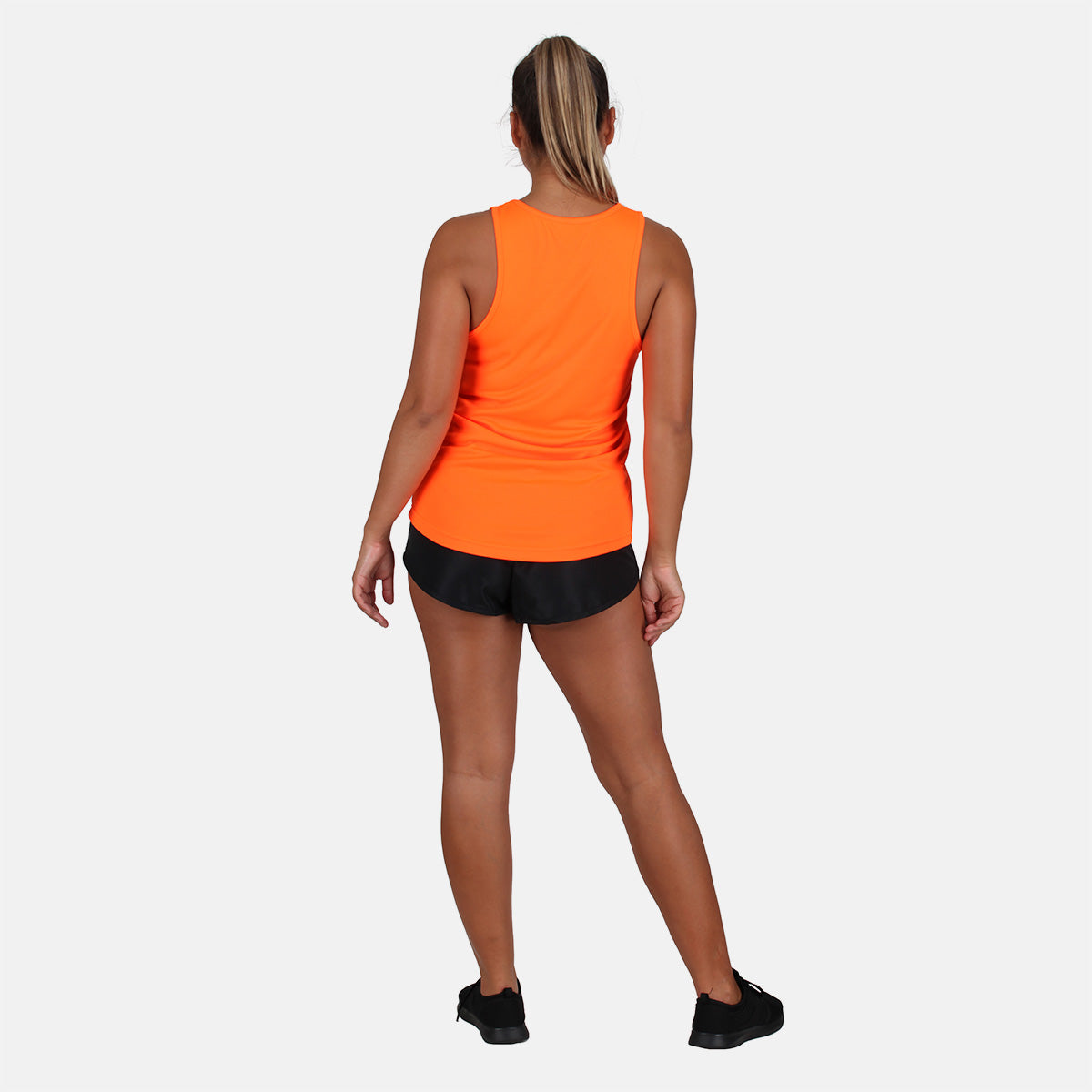 High Visibility Orange Reflective Safety Vest for Running, Cycling & Construction - ANSI Certified ReflecTech Vest for Outdoor Work & Nighttime Activities