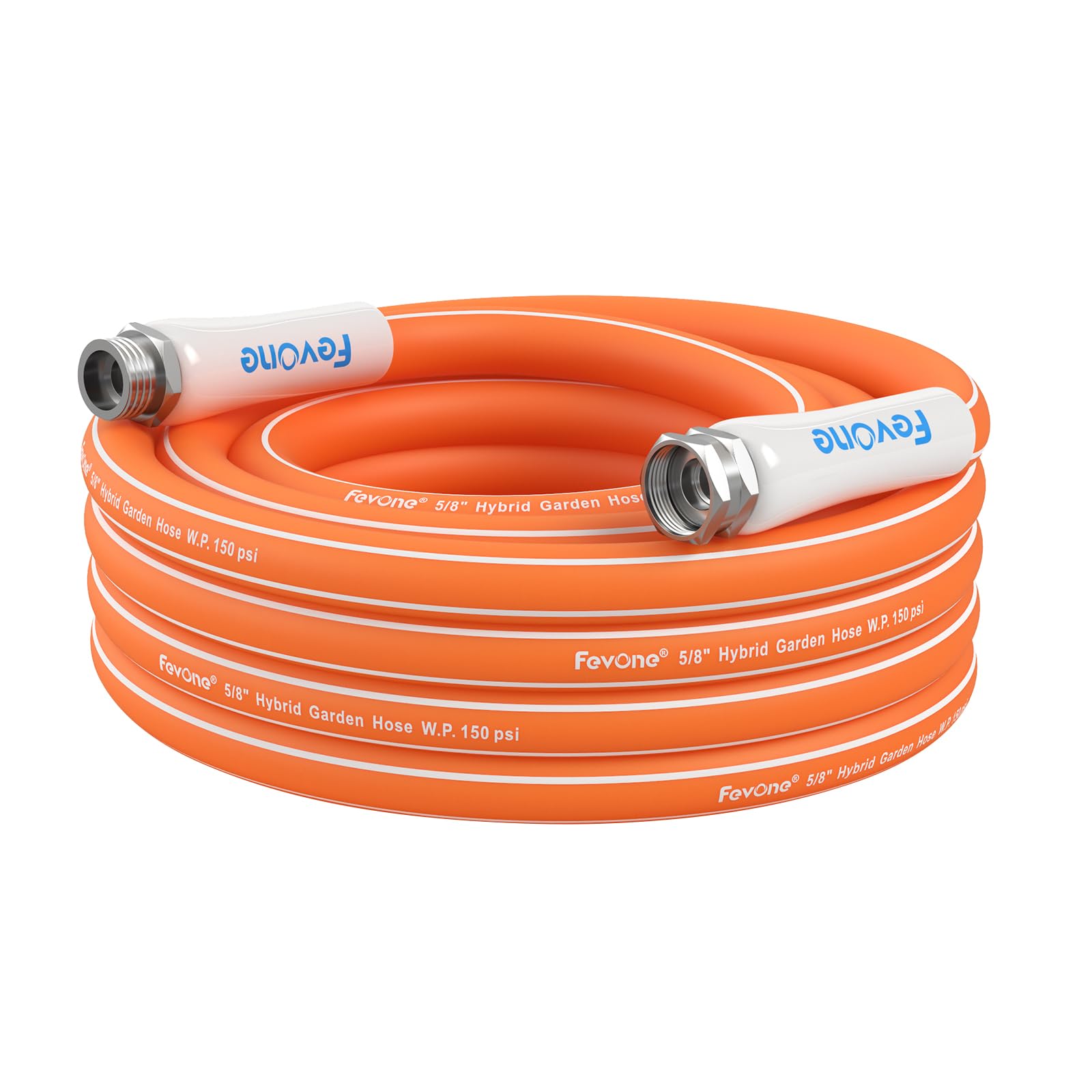 Fevone 25ft Heavy Duty Garden Hose - 5/8