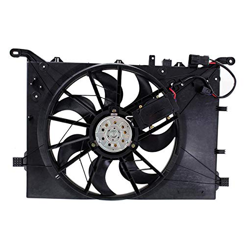 RAREELECTRICAL Replacement Cooling Fan Compatible with Volvo V70 2001-2004 Models - Part Numbers 30680547, 30680547-4, 306805474, 8649822-7, 86498227, Vo3115109 - Perfect for Engine Overheating Prevention & Summer Driving