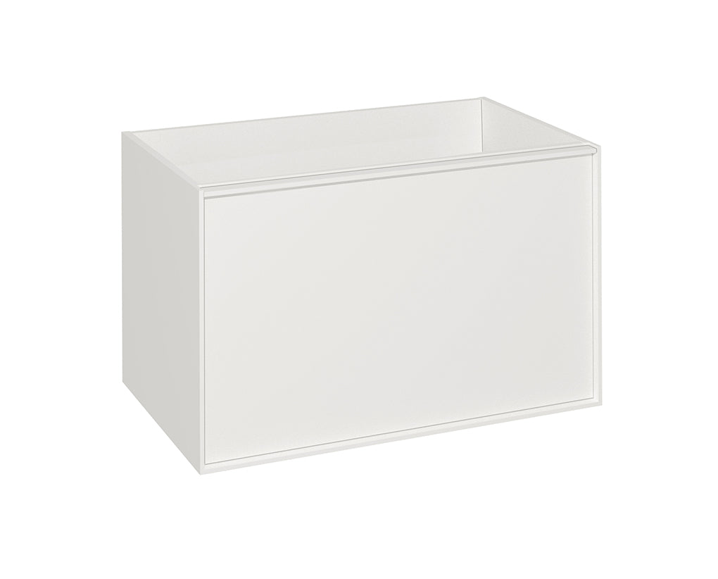 DAX Berlin Single Bathroom Vanity Cabinet with Onix Basin - Modern Bathroom Storage Solution for Small Spaces | Perfect for Apartments, Powder Rooms & Guest Baths