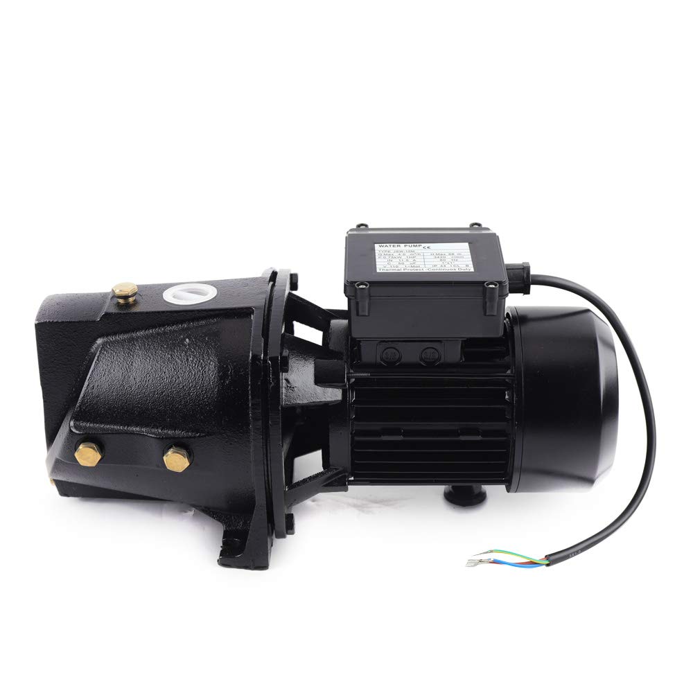 1 HP Cast Iron Shallow Well Jet Pump with Pressure Switch - 1