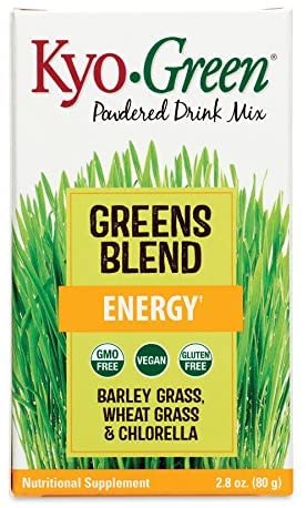 Kyo-Green Greens Blend Superfood Powder - 2.8 oz Energy Drink Mix | Antioxidant-Rich Japanese Green Supplement | Pack of 6 | Great for Smoothies, Detox & Daily Nutrition Boost