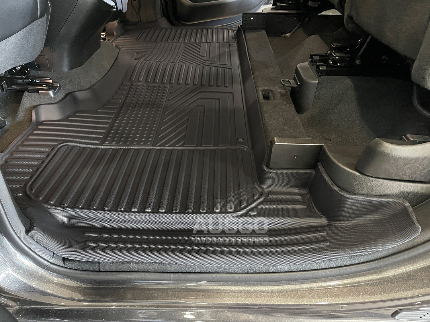5D All-Weather Car Floor Mats for RAM 1500 DT Series Crew Cab (2020-2024) | Custom Fit, Heavy Duty Protection | Perfect for Off-Road, Work & Family Use