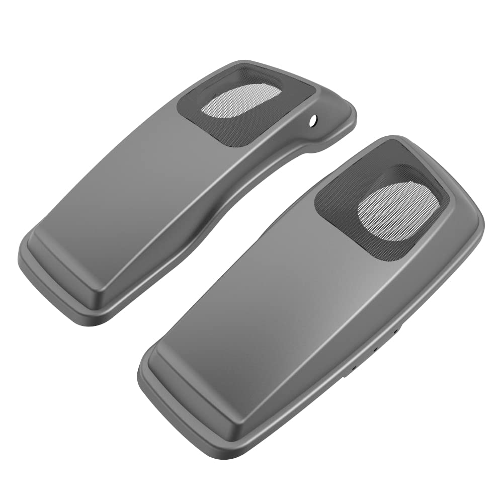 Premium 6X9 Saddlebag Speaker Lids for 2014+ Harley Davidson Touring Bikes - Color Matched Replacement Covers - Perfect for Road Trips & Music Lovers