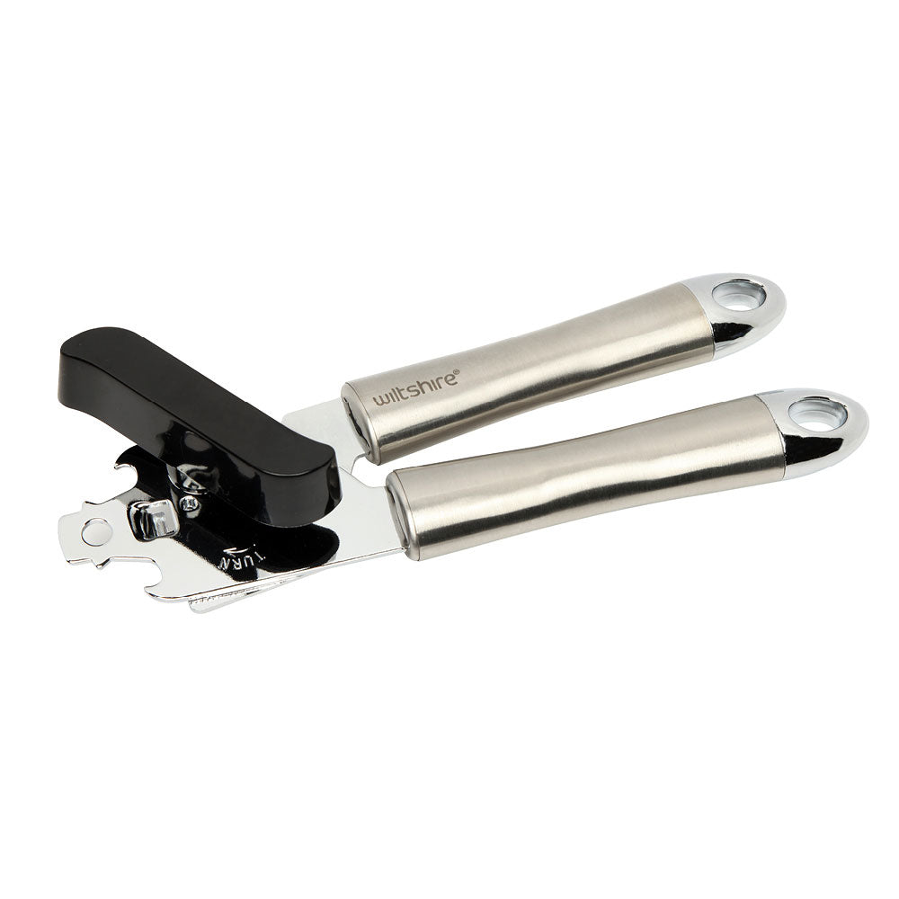 Premium Stainless Steel Can Opener - Heavy Duty Commercial Grade Kitchen Tool for Restaurants, Camping & Emergency Preparedness