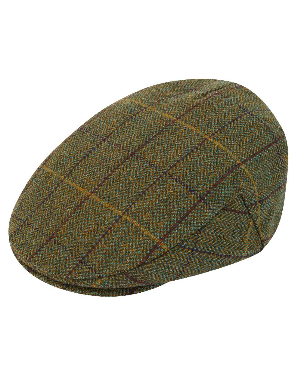 Alan Paine Rutland Waterproof Tweed Flat Cap for Men - Classic British Style Hunting & Outdoor Hat for Fishing, Golf & Country Walks