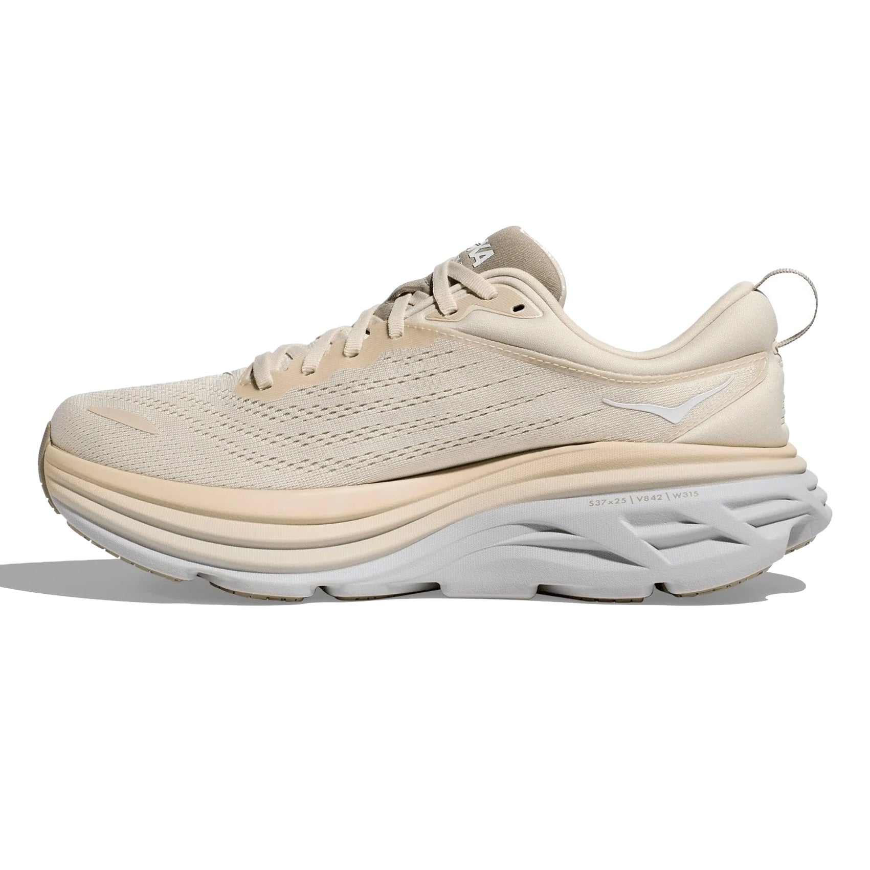 HOKA Bondi 8 Wide Men's Running Shoes - Cushioned Comfort for Long Distance Running & Walking - Perfect for Marathon Training, Jogging & Everyday Wear