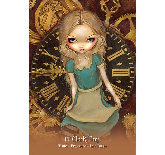 Alice the Wonderland Oracle Deck - Mystical Tarot Cards for Divination & Spiritual Guidance | Perfect for Meditation, Self-Discovery & Gift Giving