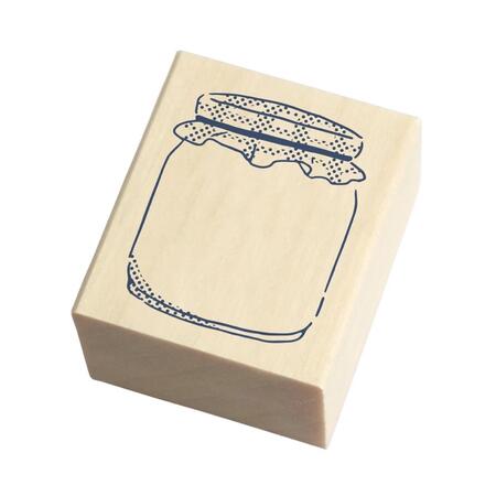 Beverly Companion Rubber Stamp for Mason Jars - DIY Crafting, Scrapbooking & Gift Wrapping Supplies - Perfect for Home Decor, Wedding Invitations & Personalized Labels