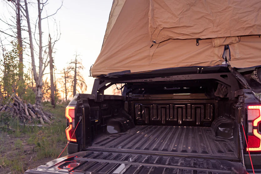 Rago Fabrication Universal Truck Bed Rack Crossbars - Heavy Duty Aluminum Roof Rack Crossmembers for Pickup Trucks | Perfect for Hauling Kayaks, Ladders & Cargo | Fits Most Truck Models