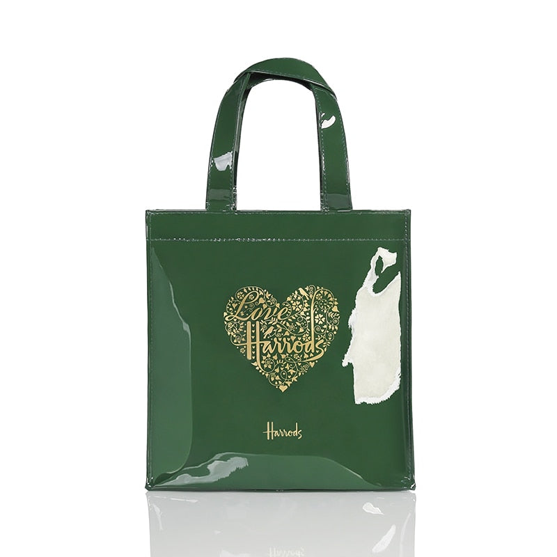 Eco-Friendly Women's Floral Tote Shopping Bag - Reusable Grocery Bag for Beach, Market & Daily Use