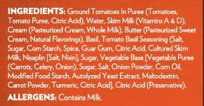 La Madeleine Reduced Fat Tomato Basil Soup - 31.5 oz, Gluten Free, Low Calorie Healthy Soup for Lunch, Dinner or Quick Meal