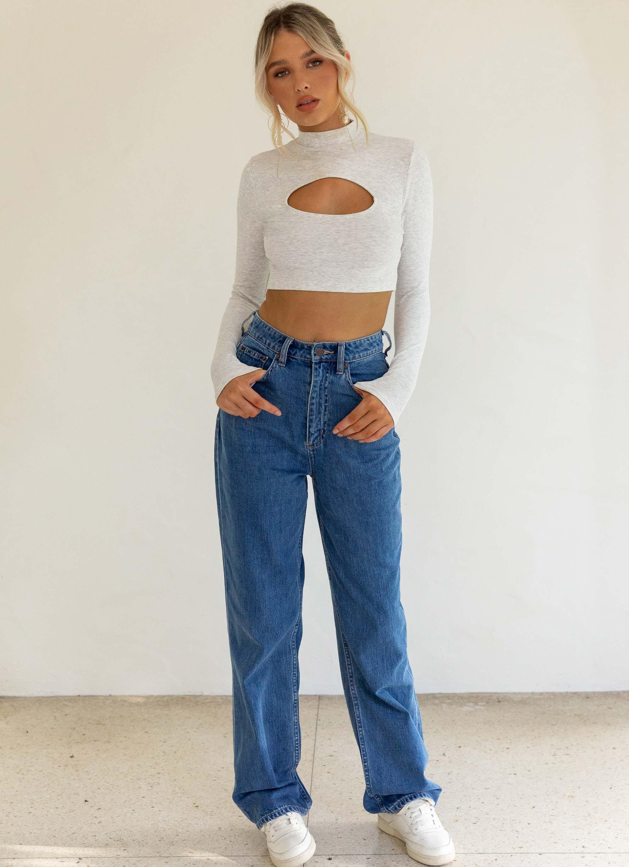 Just A Facade Women's Crop Top - Grey Scale | Trendy Streetwear Fashion for Casual Outings & Summer Festivals