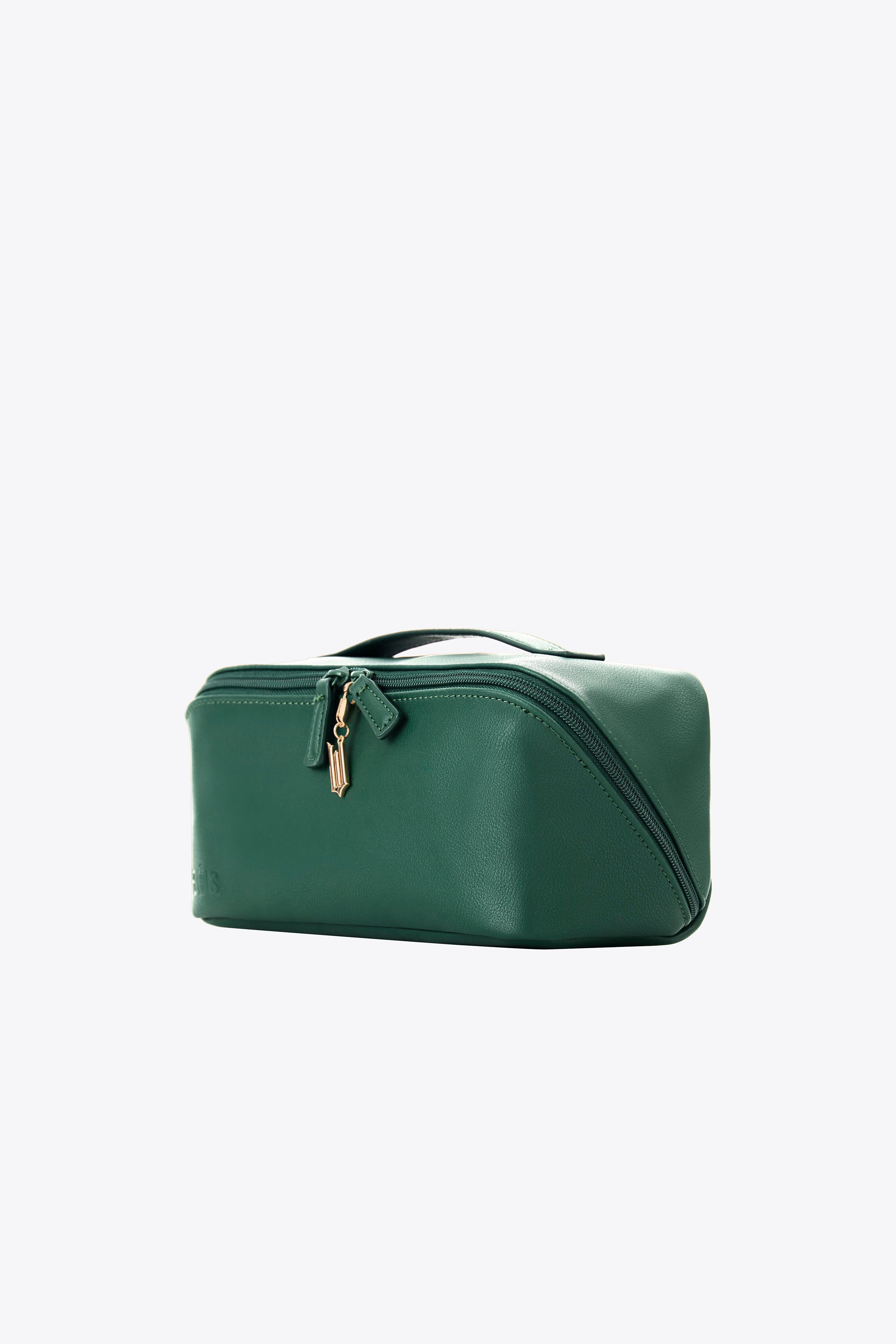 Premium Wicked Green Toiletry Kit - Travel Cosmetic Bag for Men & Women | Perfect for Gym, Camping & Vacation Essentials
